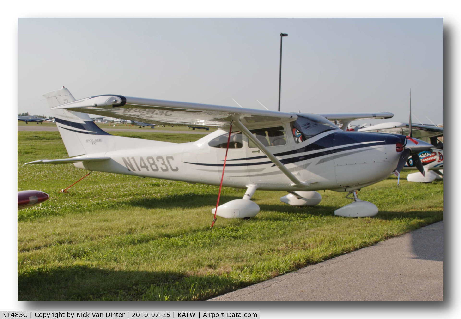 N1483C, 2005 Cessna T182T Turbo Skylane C/N T18208419, Sure KATW is nice ... I still want to go to Oshkosh!