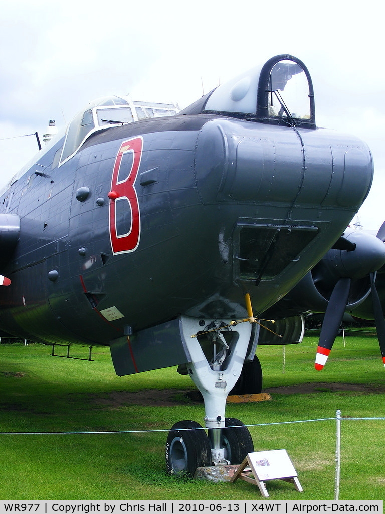 WR977, Avro 716 Shackleton MR.3 C/N Not found WR977, at the Newark Air Museum