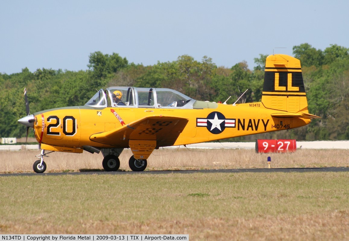 N134TD, Beech T-34B C/N BG-79, T-34B