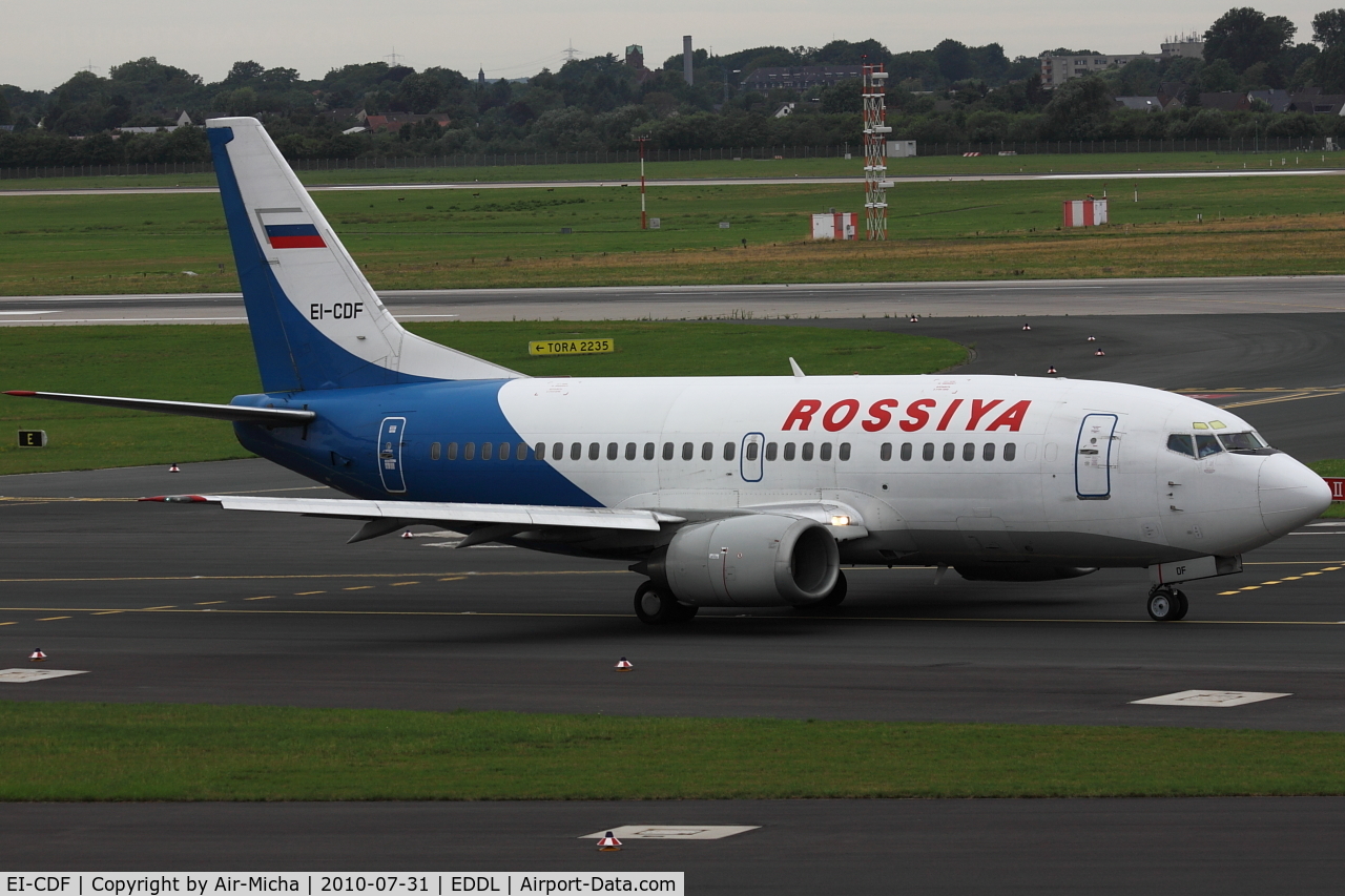 EI-CDF, 1992 Boeing 737-548 C/N 25737, Rossiya, Boeing 737-548, CN: 25737/2232