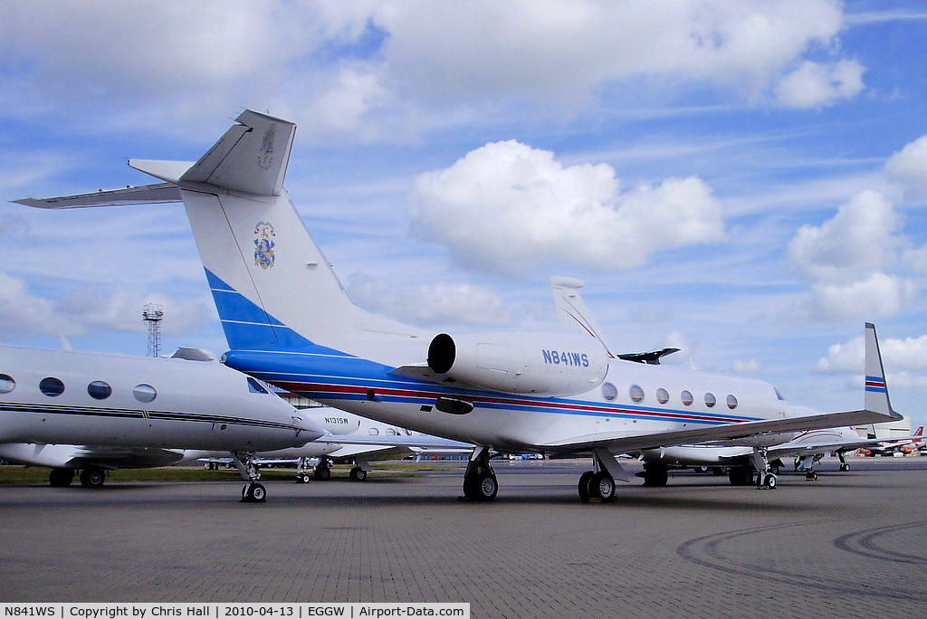 N841WS, 2007 Gulfstream Aerospace GIV-X (G450) C/N 4099, Milburn World Travel Services