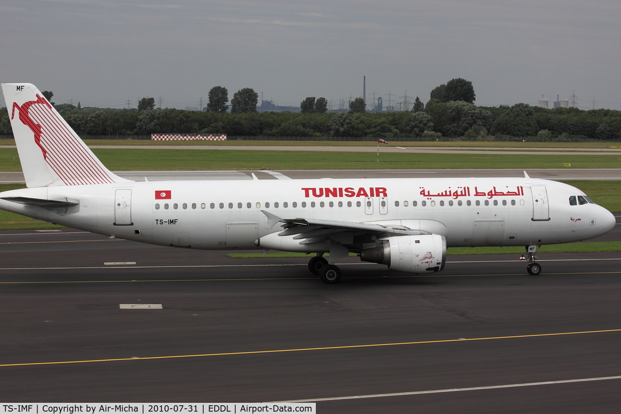 TS-IMF, 1992 Airbus A320-211 C/N 0370, Tunisair, Airbus A320-214, CN: 370, Aircraft Name: Djerba