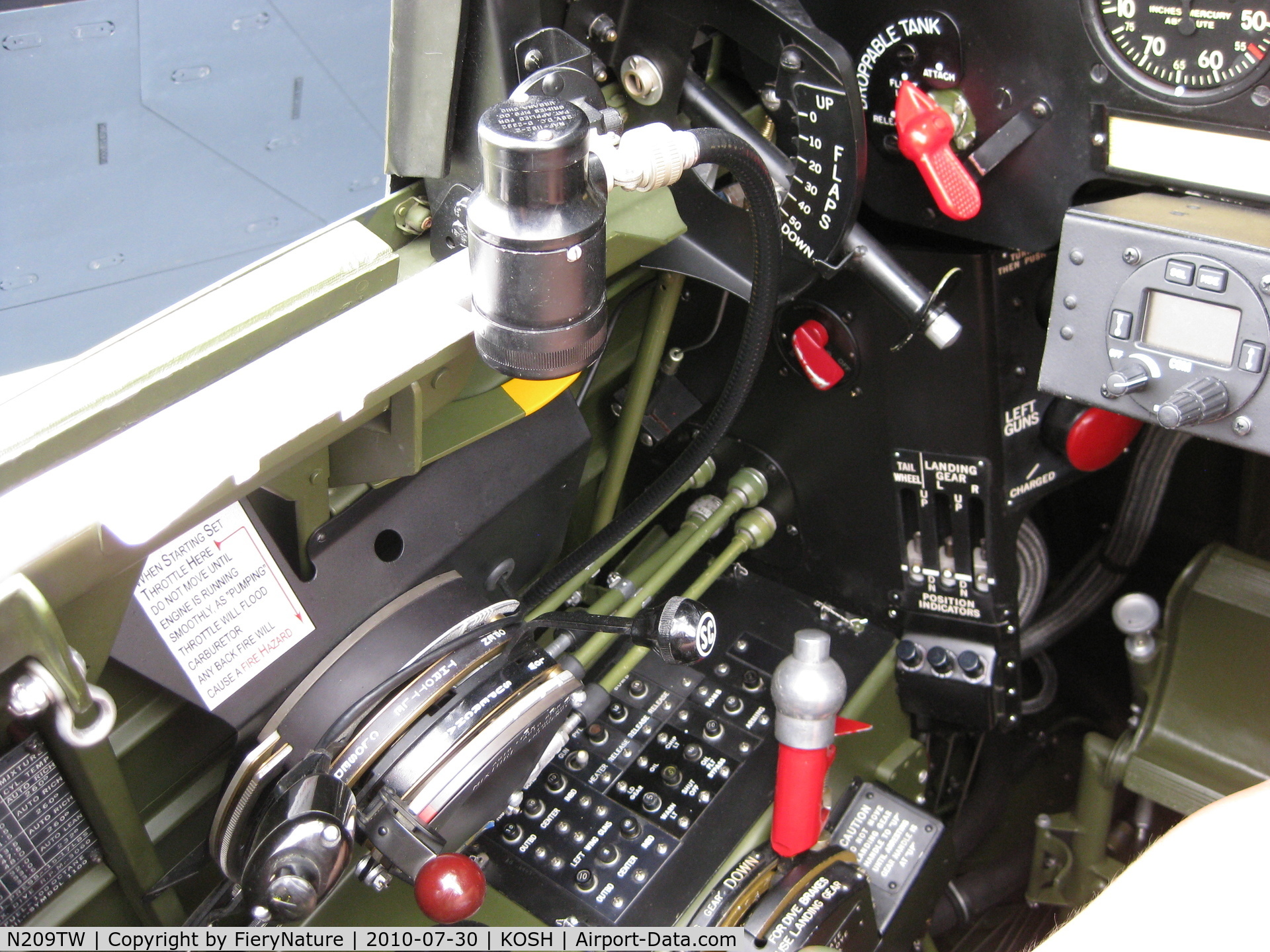 N209TW, Goodyear FG-1D Corsair C/N 3750, Left view