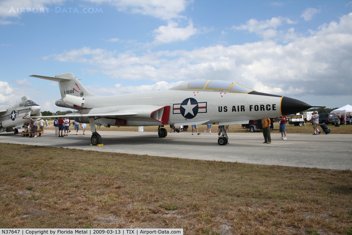 N37647, 1959 McDonnell F-101F Voodoo C/N 724, F-101