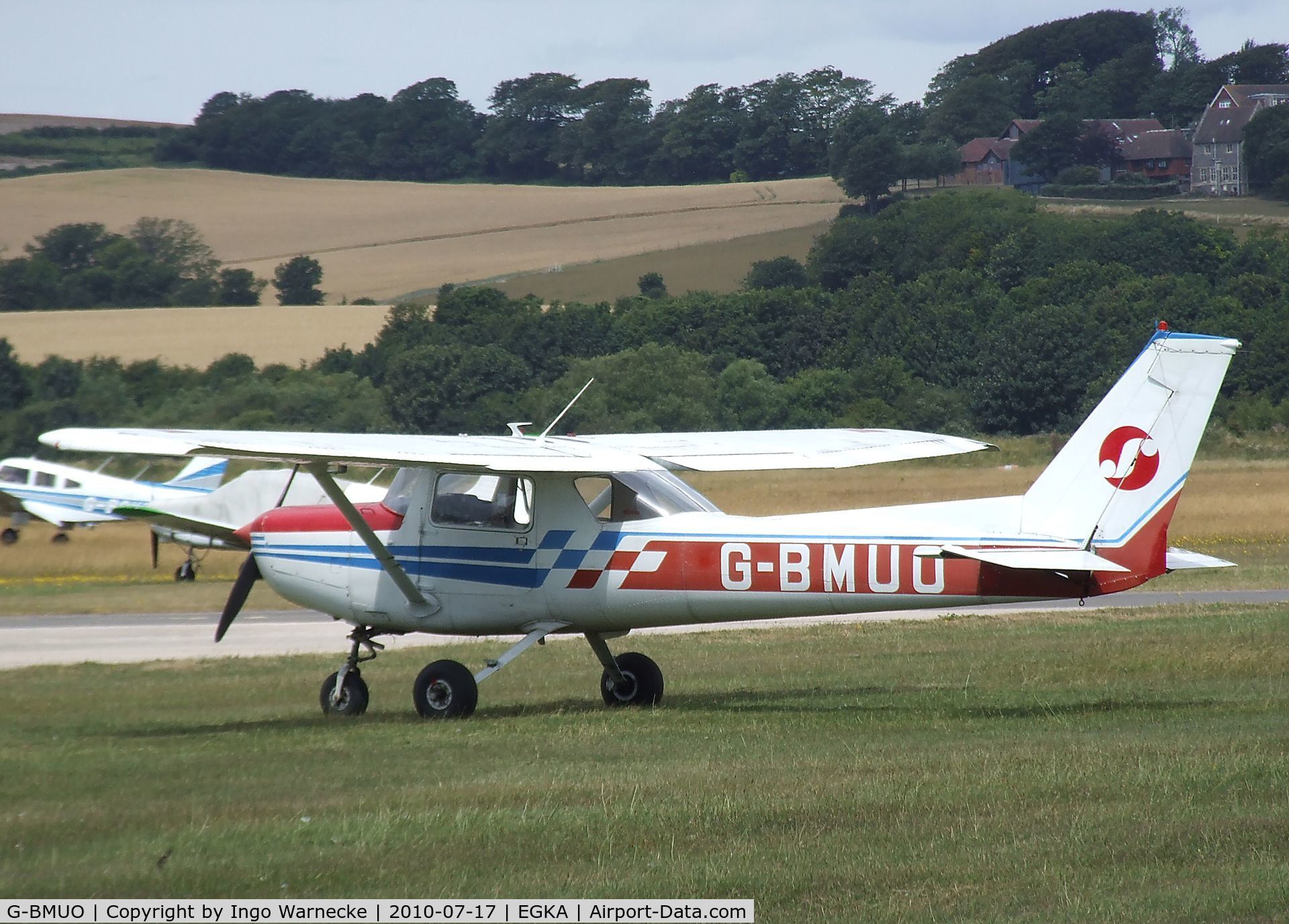 G-BMUO, 1978 Cessna A152 Aerobat C/N A152-0788, Cessna A152 at Shoreham airport