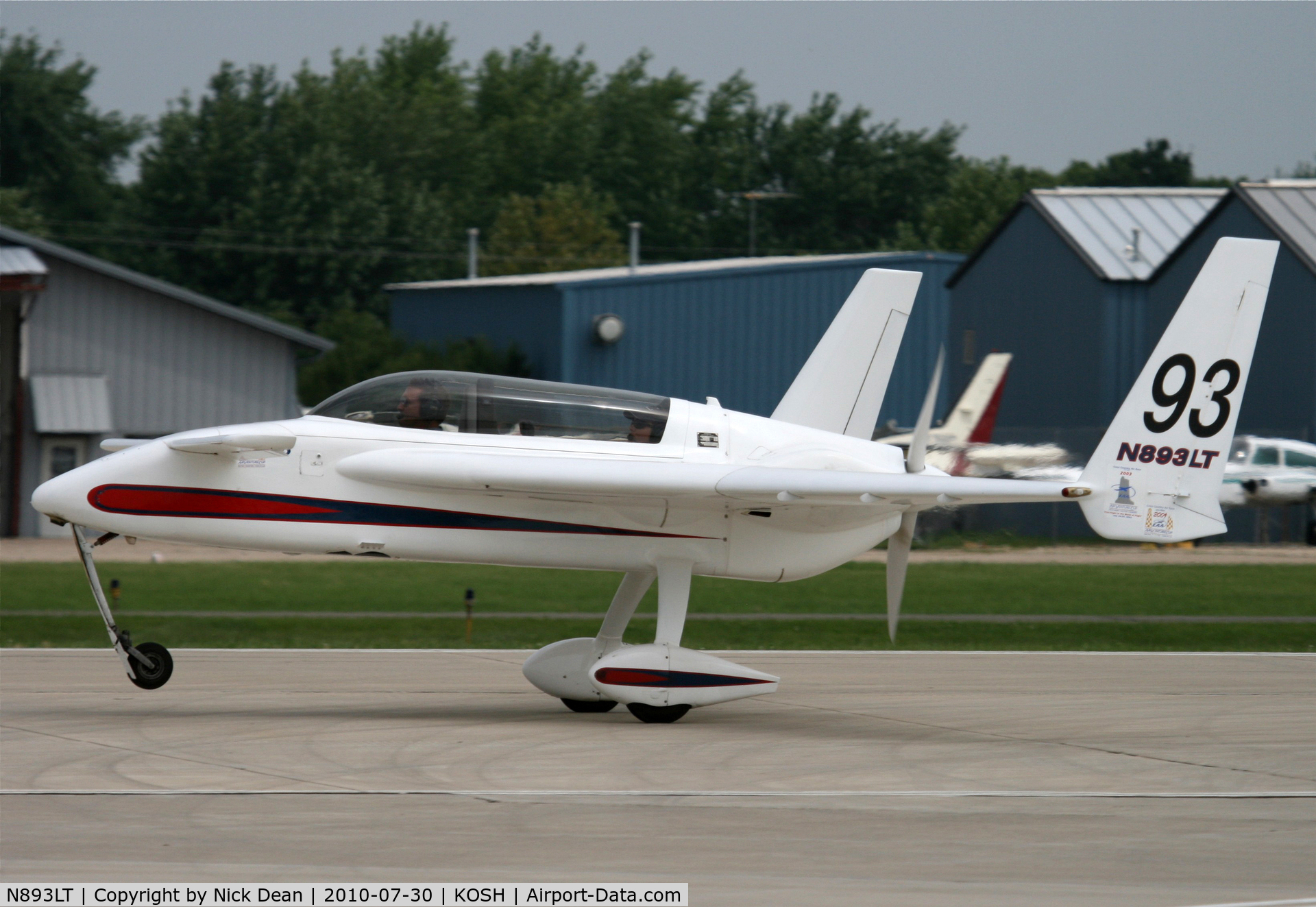 N893LT, 1996 Rutan Long-EZ C/N 1870L, KOSH