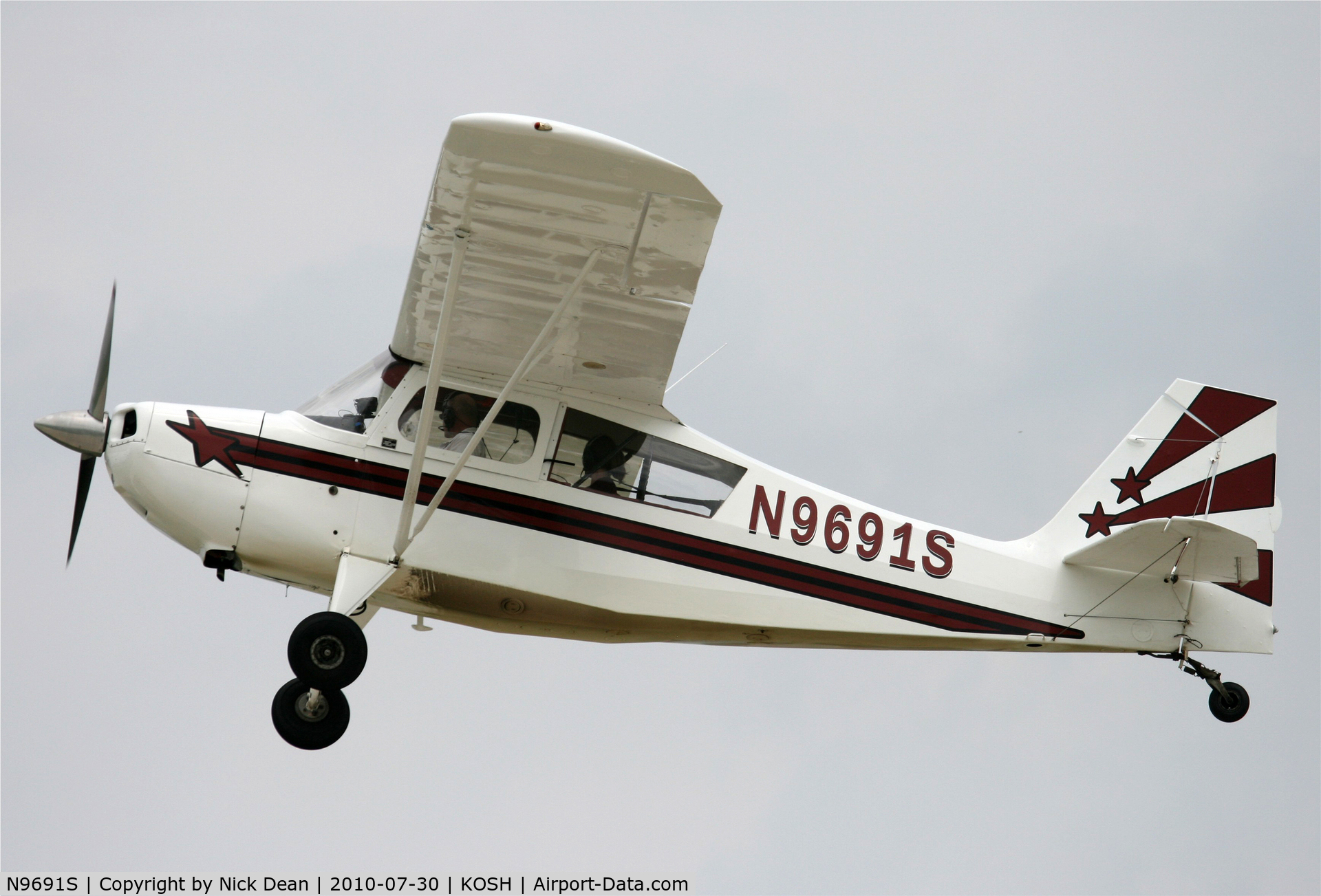 N9691S, 1966 Champion 7GCAA Citabria C/N 115, KOSH