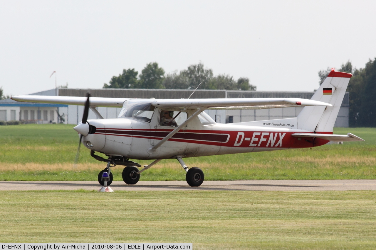 D-EFNX, 1982 Reims F152 II C/N F15201563, Flugschule FFL, Cessna F152 II, CN: 15001563