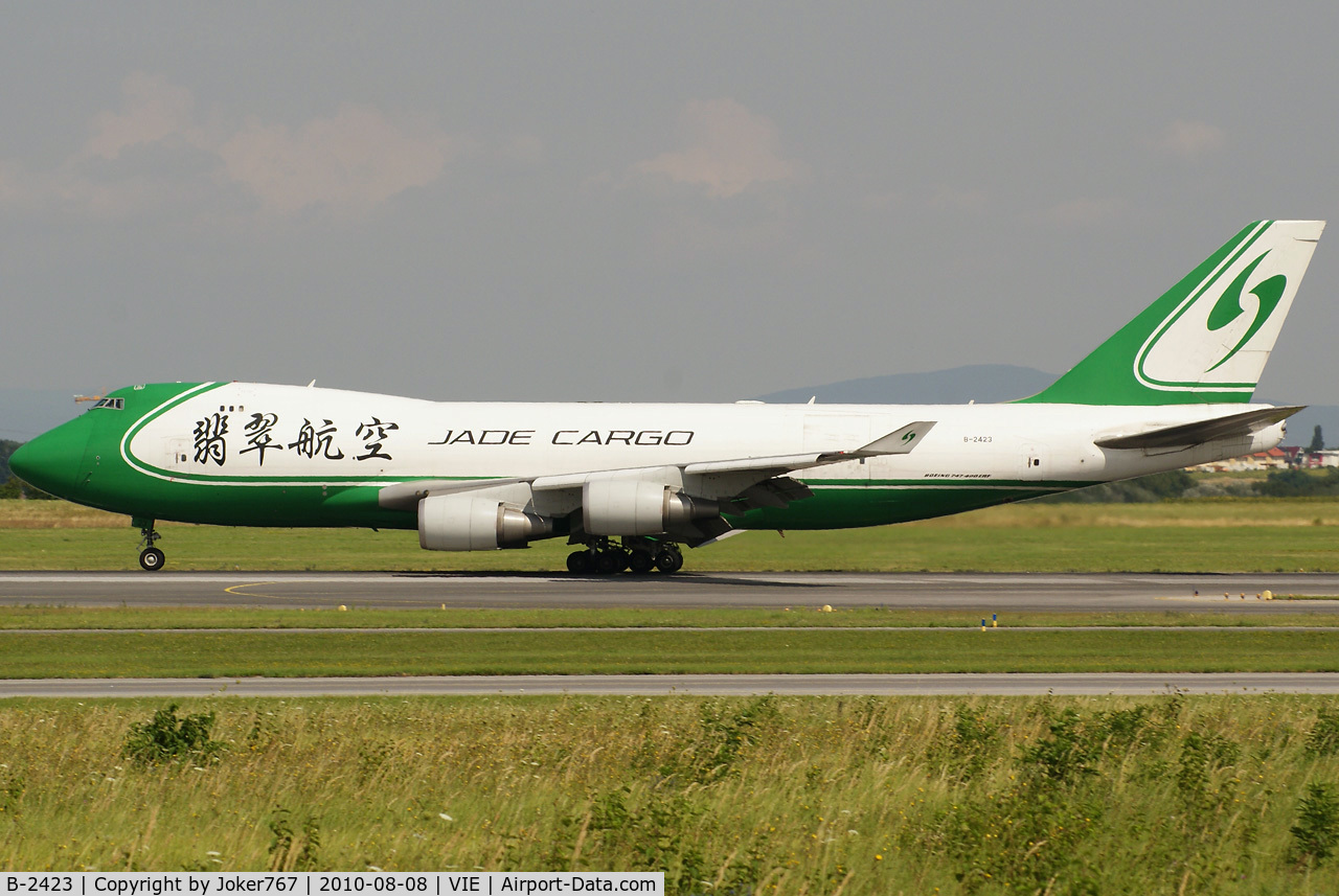 B-2423, 2008 Boeing 747-4EVF/ER/SCD C/N 35174, Jade Cargo