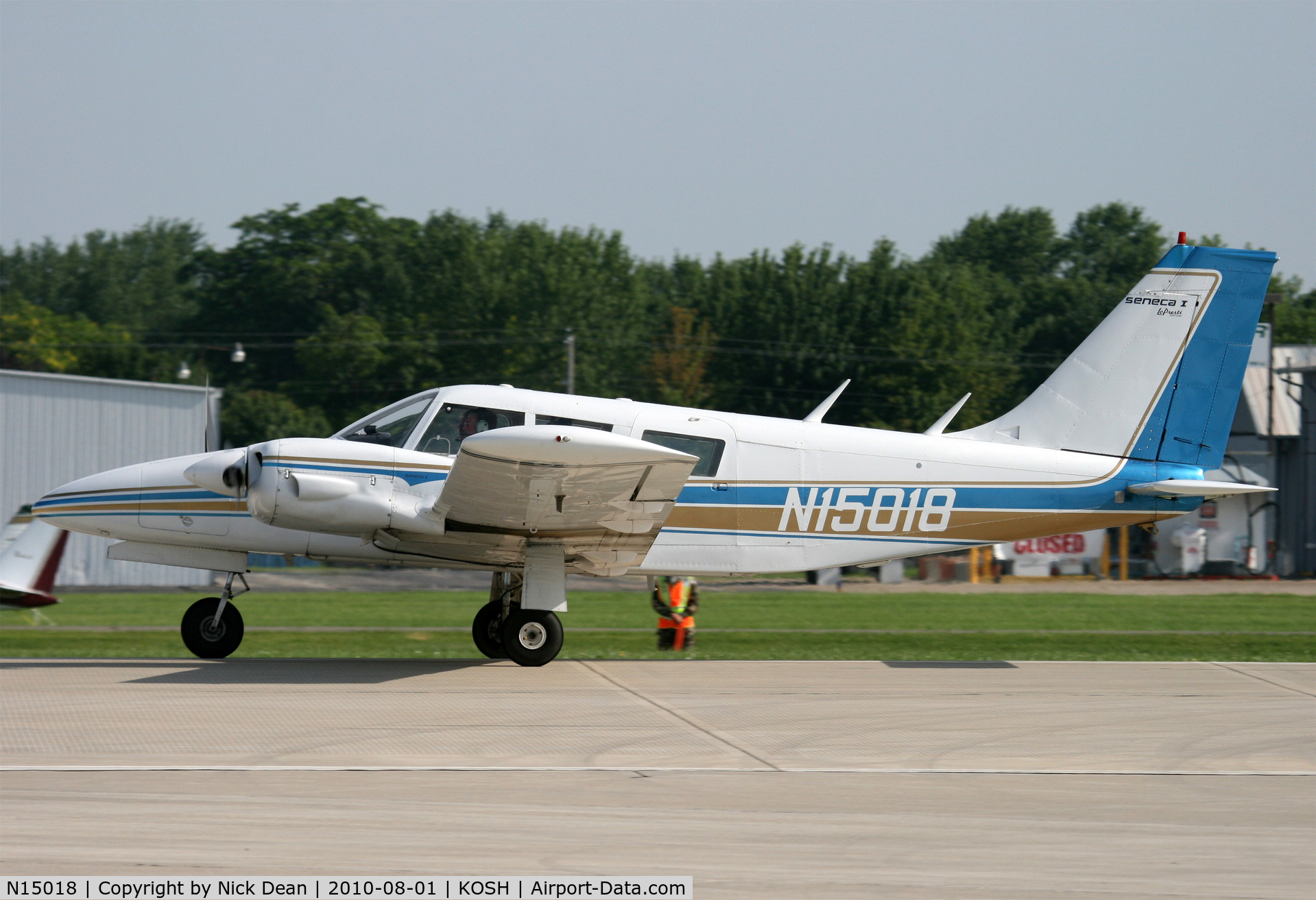 N15018, 1972 Piper PA-34-200 C/N 34-7250347, KOSH