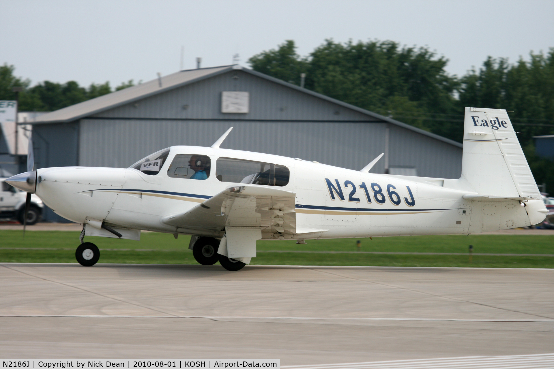 N2186J, 2000 Mooney M20S Eagle C/N 30-0047, KOSH