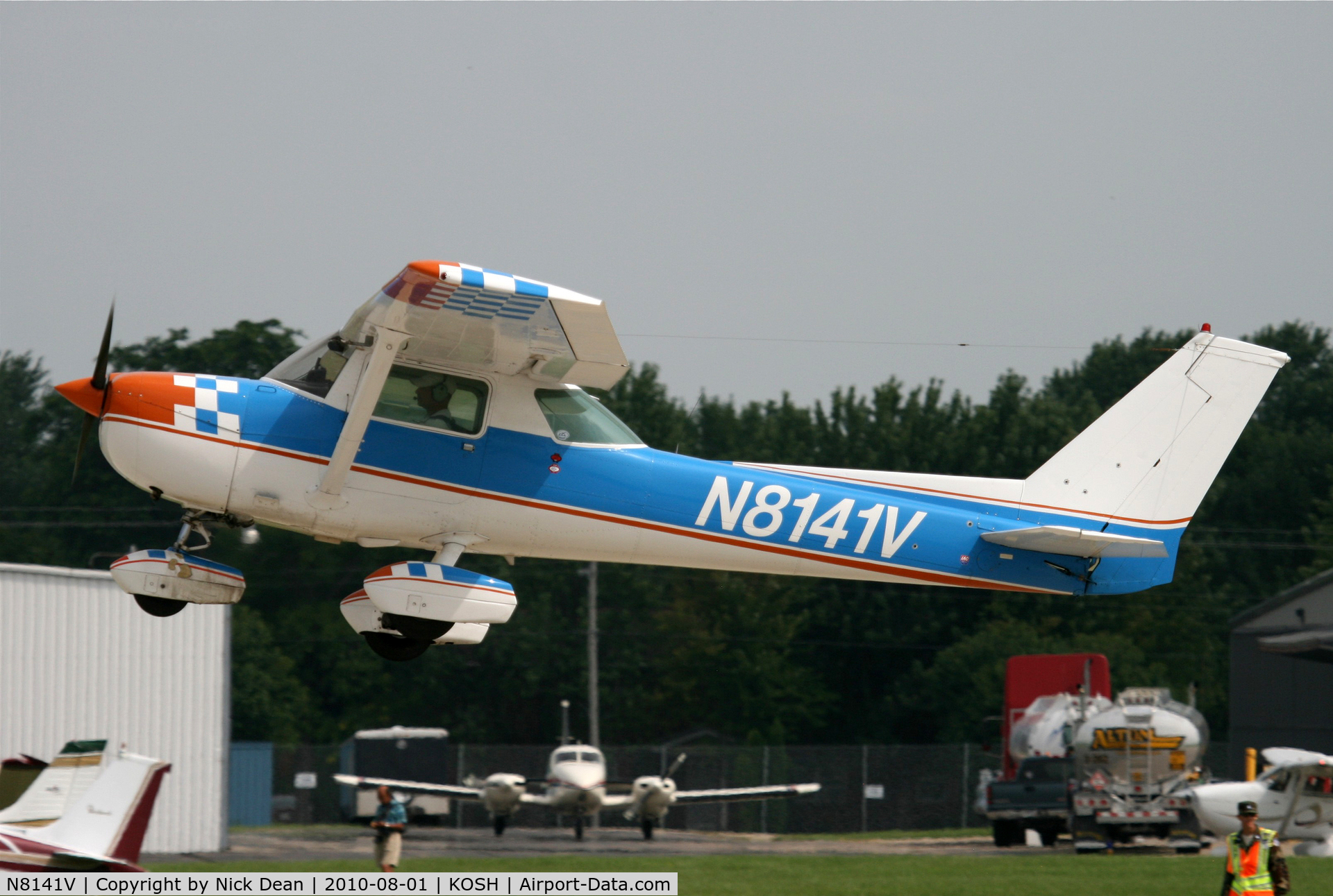 N8141V, 1974 Cessna A150M Aerobat C/N A1500537, KOSH