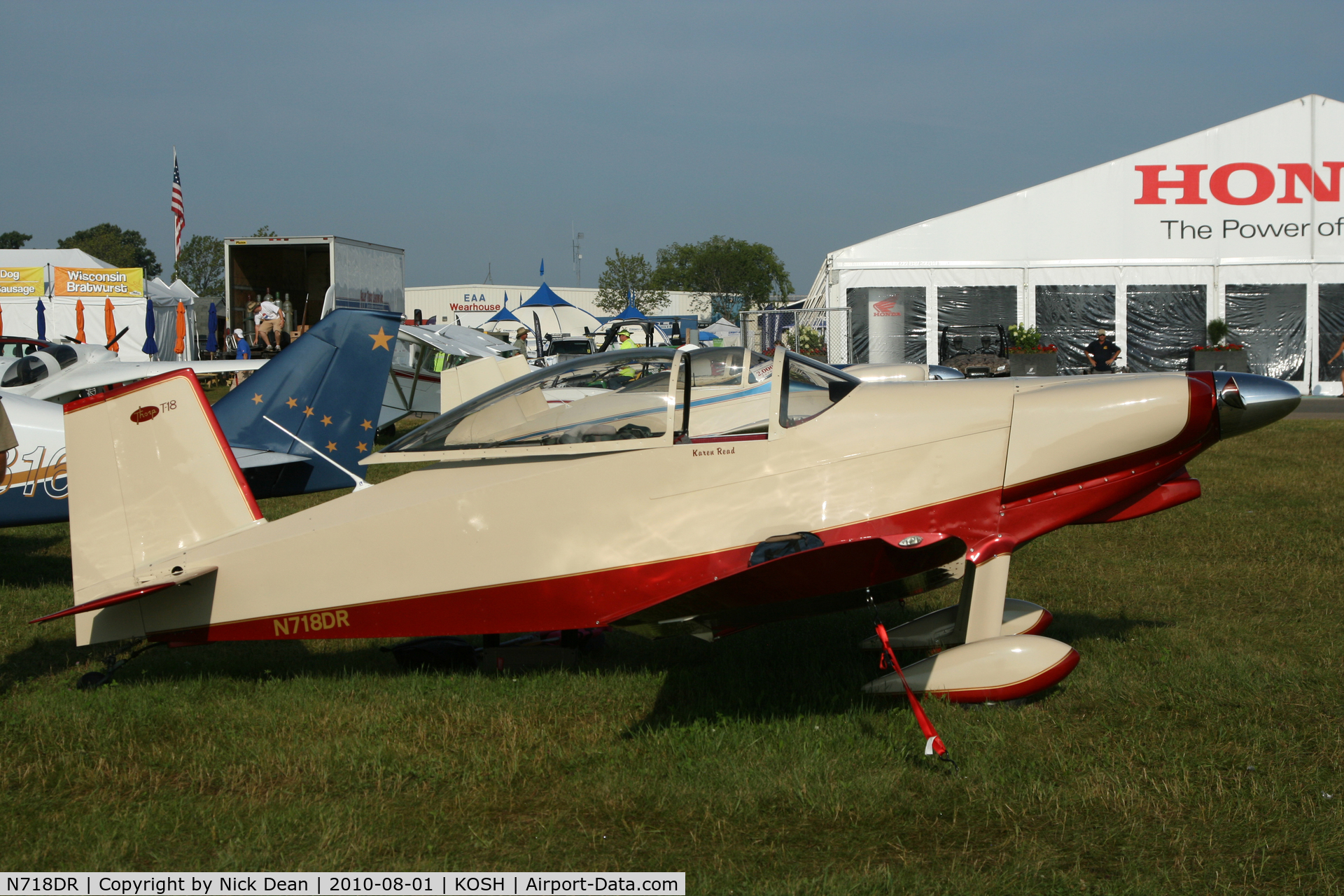 N718DR, 2007 Thorp T-18 Tiger C/N 3039, KOSH