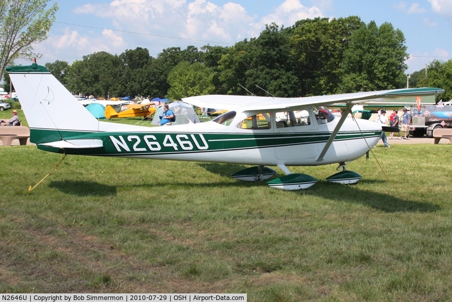 N2646U, 1963 Cessna 172D C/N 17250246, Airventure 2010 - Oshkosh, Wisconsin