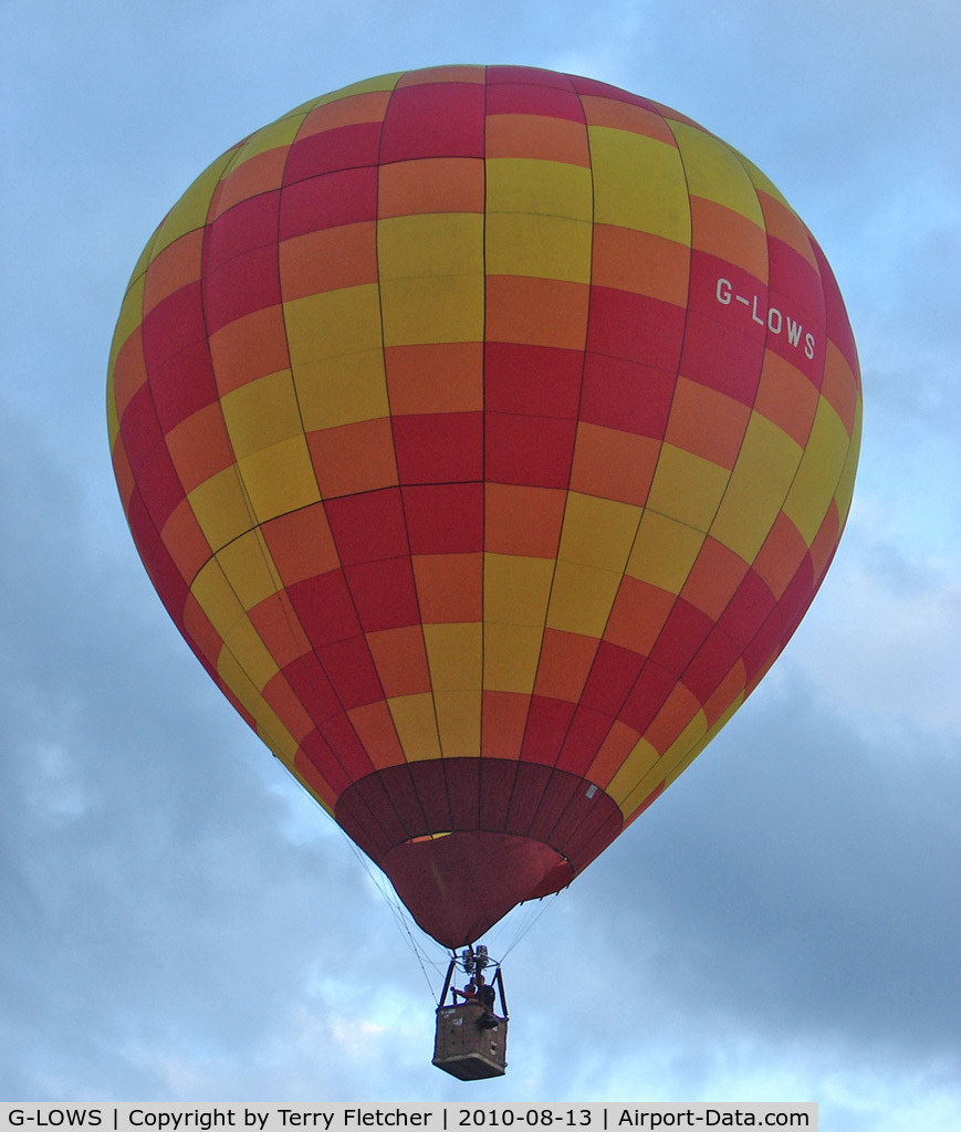 G-LOWS, 1996 Sky Balloons Ltd SKY 77-24 C/N 025, 1996 Sky Balloons Ltd SKY 77-24, c/n: 025 at 2010 Bristol Balloon Fiesta