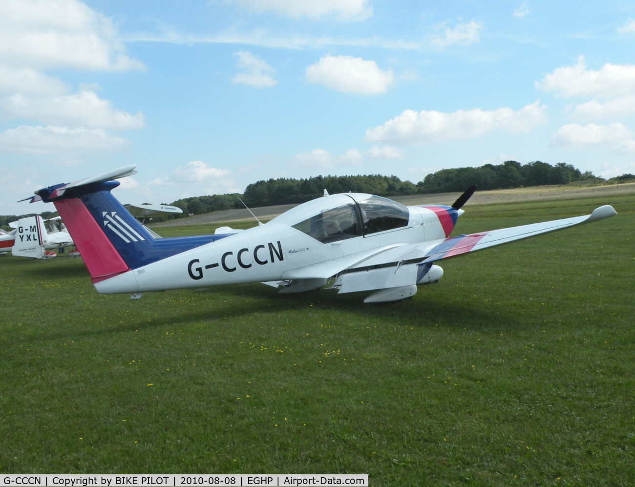 G-CCCN, 1994 Robin R-3000-160 C/N 167, POPHAM AUSTER FLY-IN 2010-08-08.