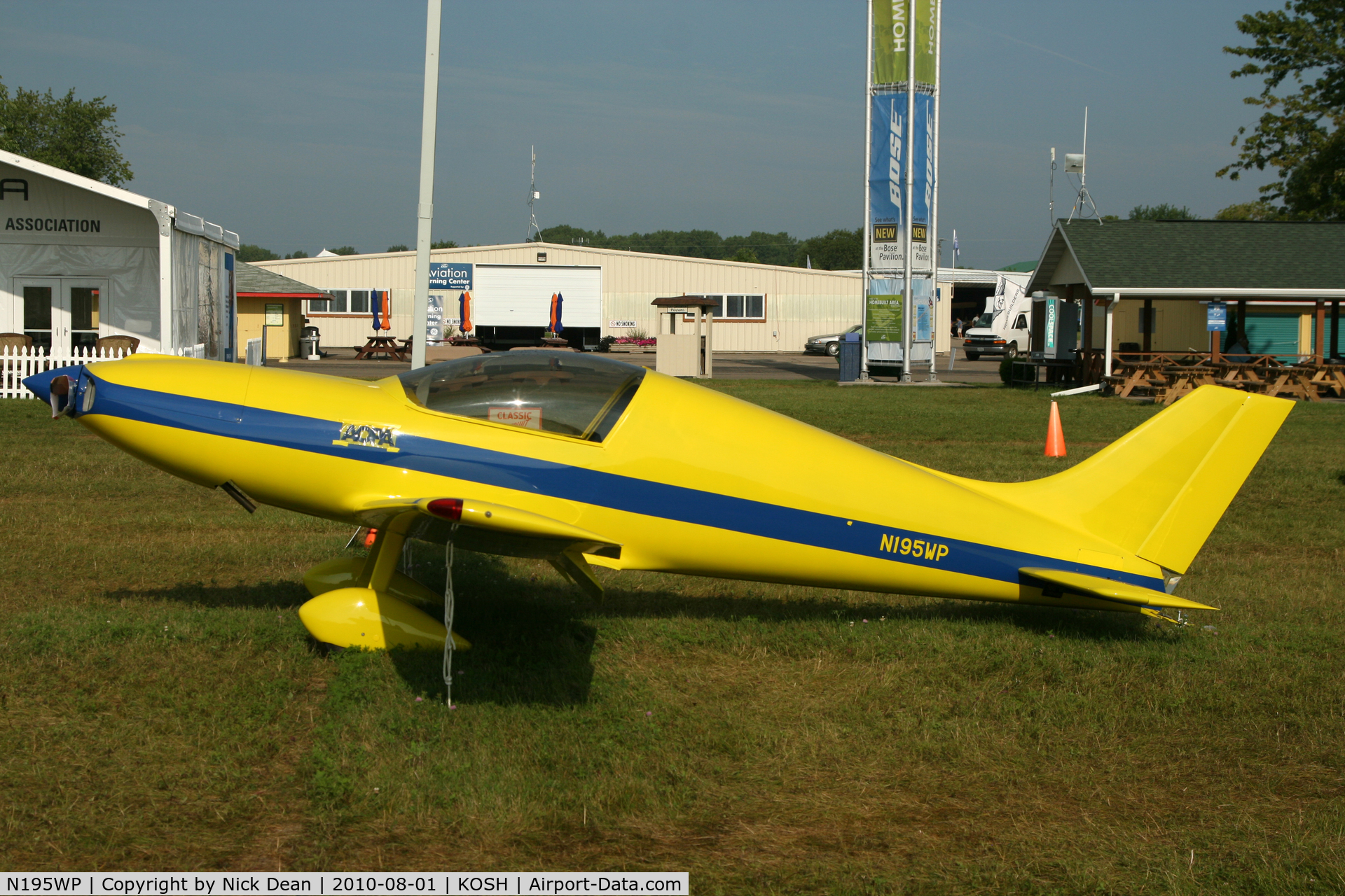 N195WP, 1995 Aero Designs Pulsar 582 C/N 273, KOSH