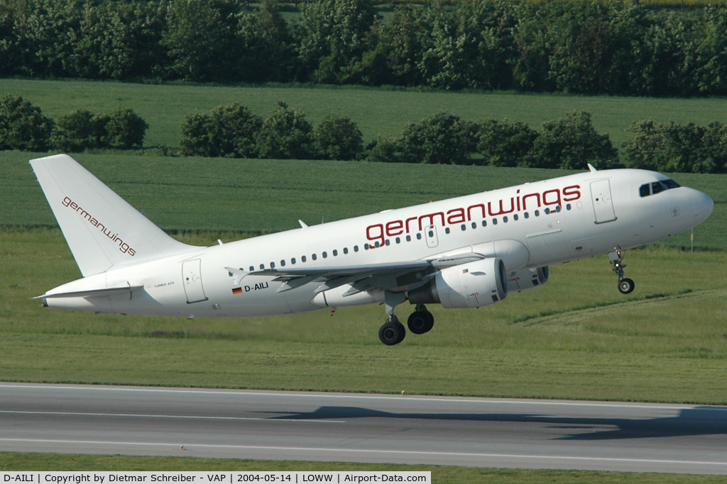 D-AILI, 1997 Airbus A319-114 C/N 651, Germanwings Airbus 319