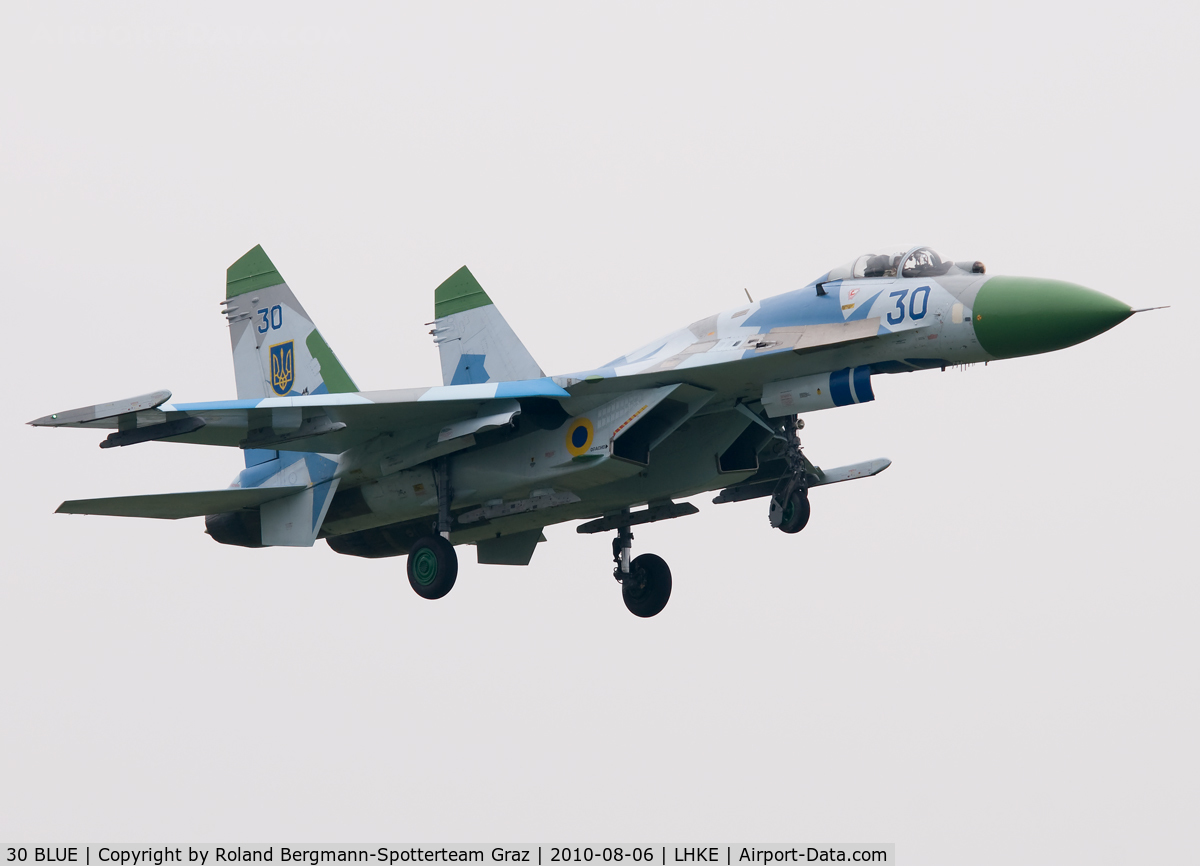 30 BLUE, Sukhoi Su-27A C/N 36911013918, Sukhoi Su-27