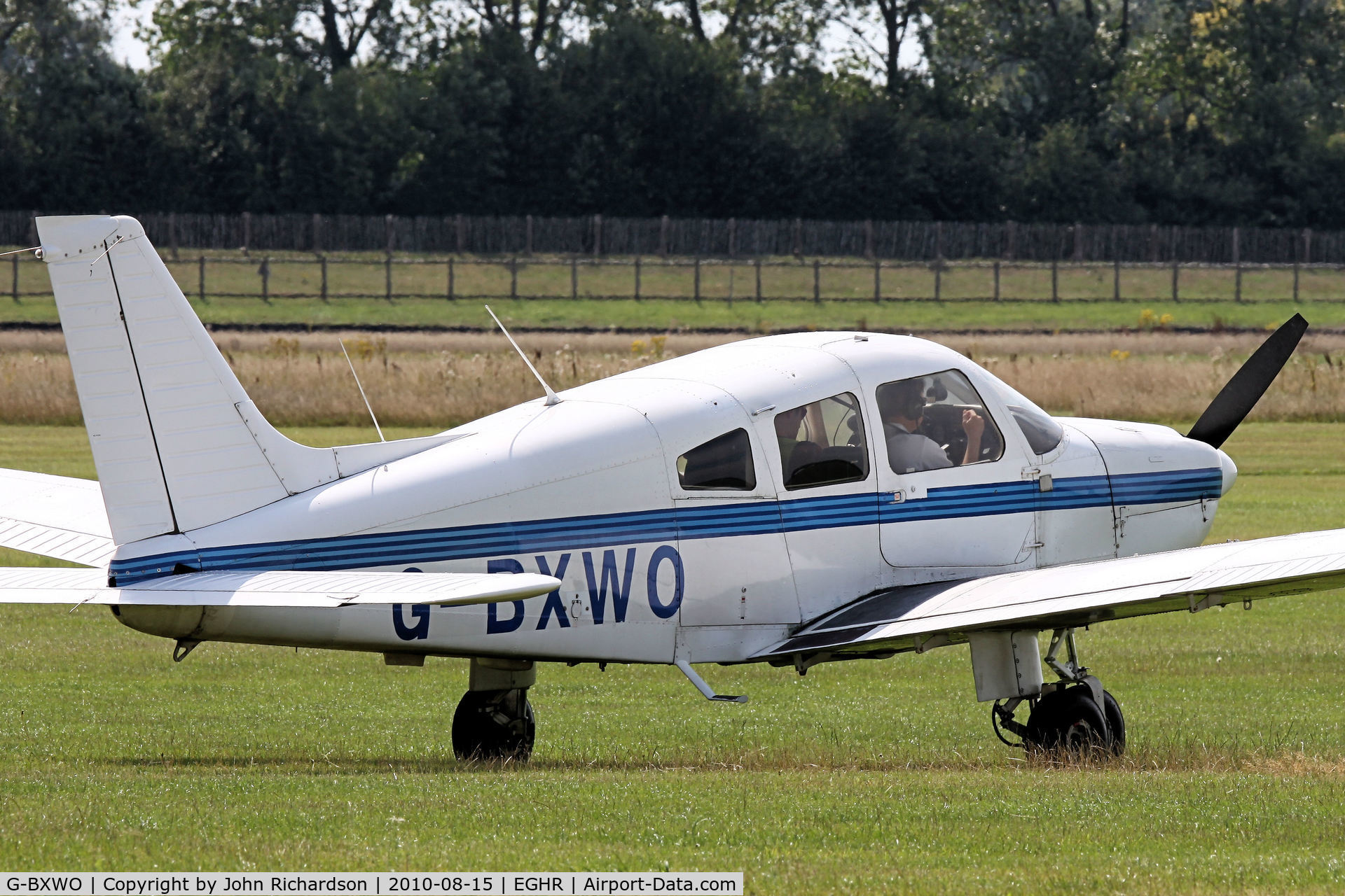 G-BXWO, 1981 Piper PA-28-181 Cherokee Archer II C/N 28-8190311, At Goodwood