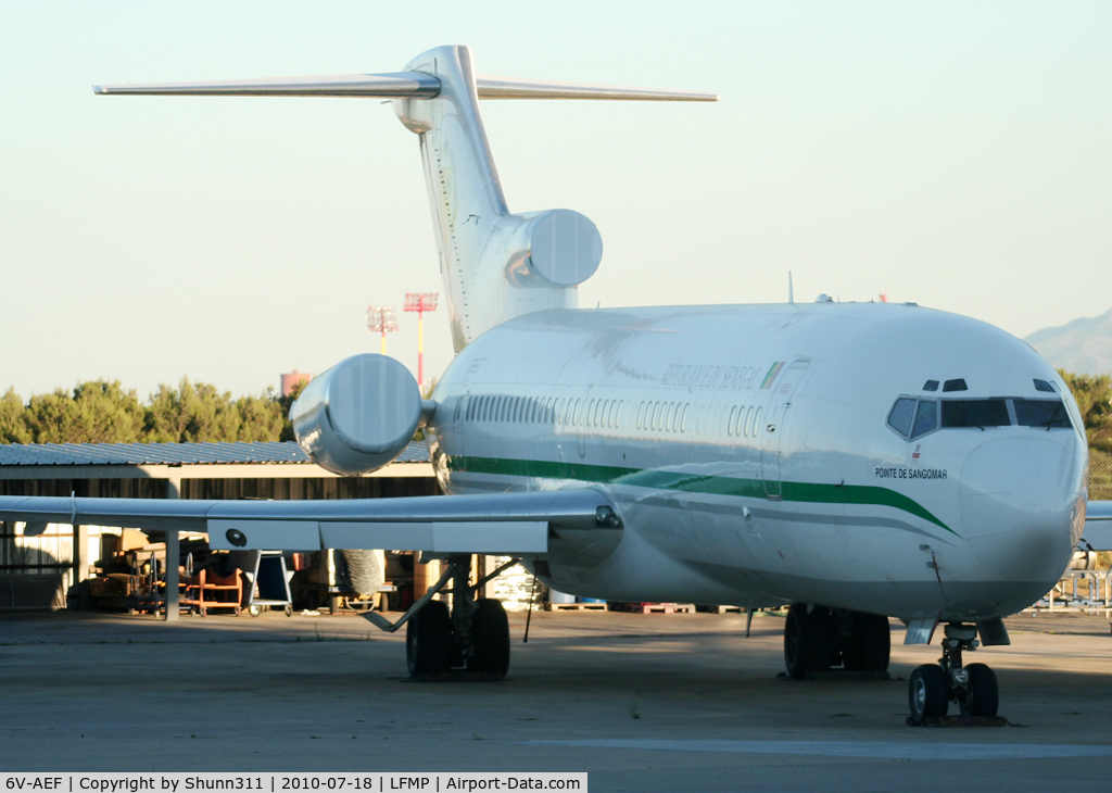 6V-AEF, 1975 Boeing 727-2M1 C/N 21091, Stored at the EAS area...