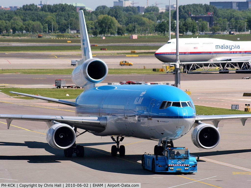 PH-KCK, 1997 McDonnell Douglas MD-11 C/N 48564, KLM Royal Dutch Airlines