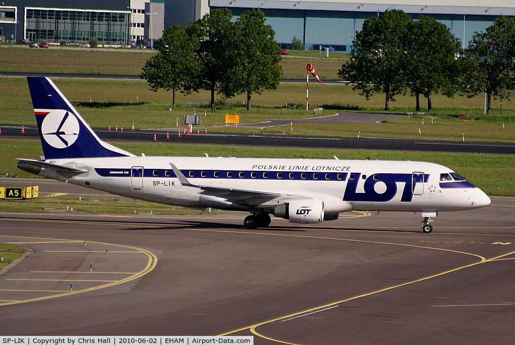 SP-LIK, 2009 Embraer 175LR (ERJ-170-200LR) C/N 17000303, LOT Polish Airlines