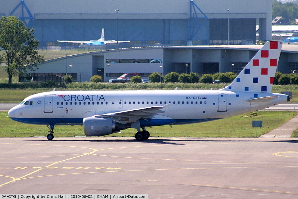 9A-CTG, 1998 Airbus A319-112 C/N 767, Croatia Airlines