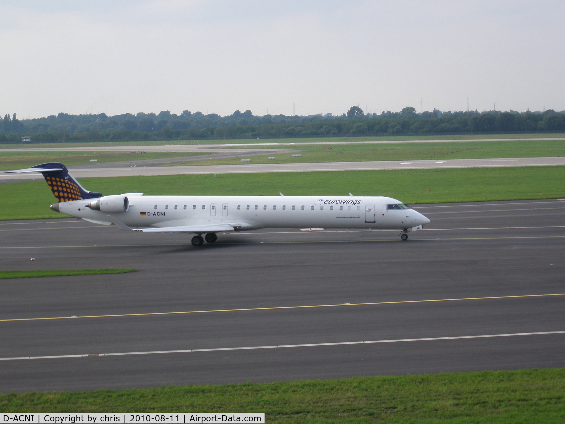D-ACNI, 2009 Bombardier CRJ-900 NG (CL-600-2D24) C/N 15248, .