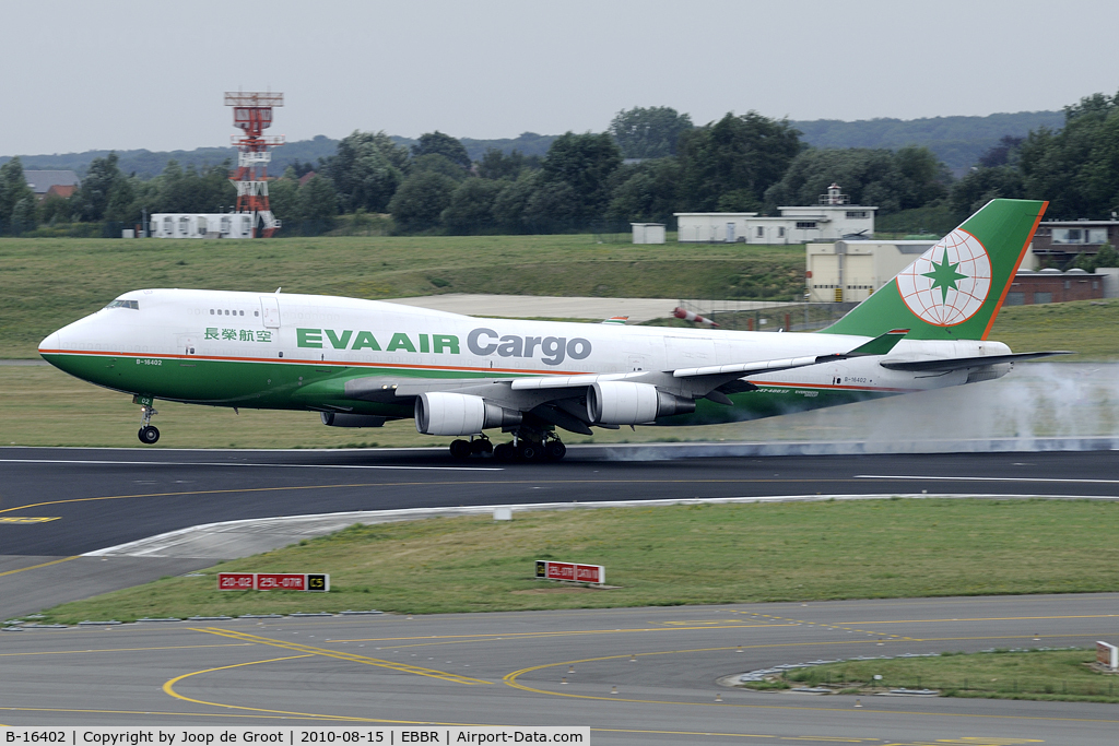 B-16402, 1992 Boeing 747-45E C/N 27063, converted from passenger to cargo plane.