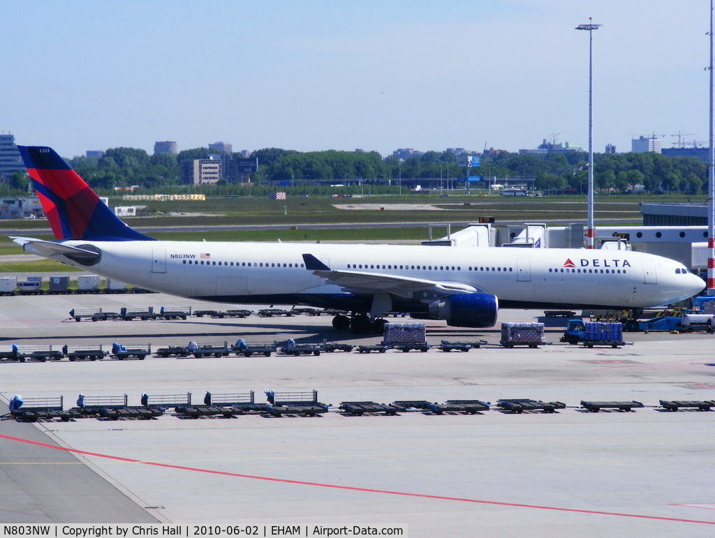 N803NW, 2003 Airbus A330-323 C/N 0542, Delta Airlines