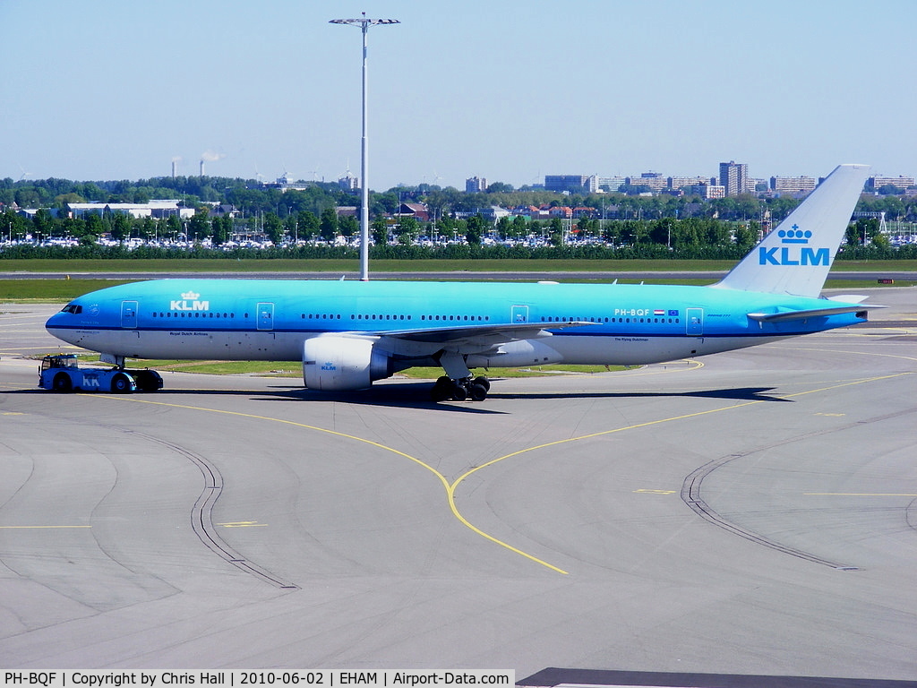 PH-BQF, 2004 Boeing 777-206/ER C/N 29398, KLM Royal Dutch Airlines