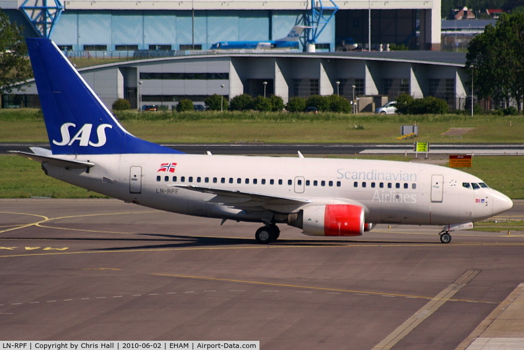 LN-RPF, 1999 Boeing 737-683 C/N 28307, SAS Braathens