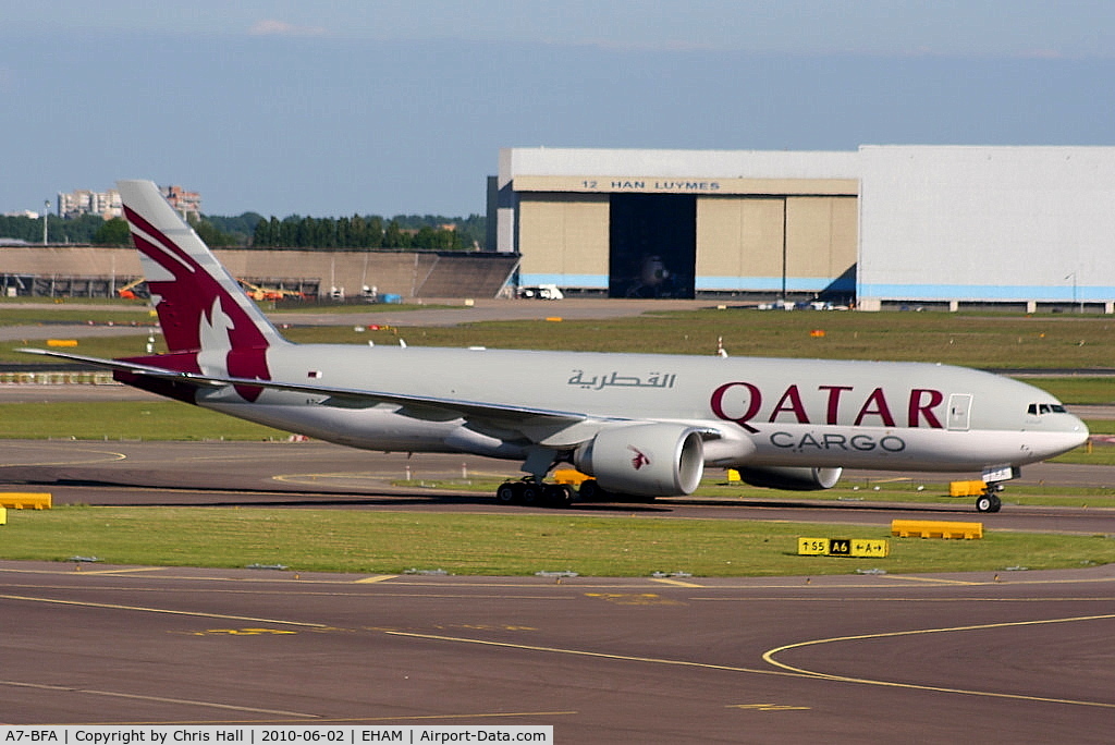 A7-BFA, 2010 Boeing 777-FDZ C/N 36098, Qatar Airways Cargo