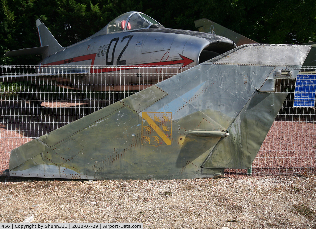 456, Dassault Mirage IIIE C/N 456, Only last piece of a French Air Force Mirage 3 preserved in the Savigny-les-Beaune Museum