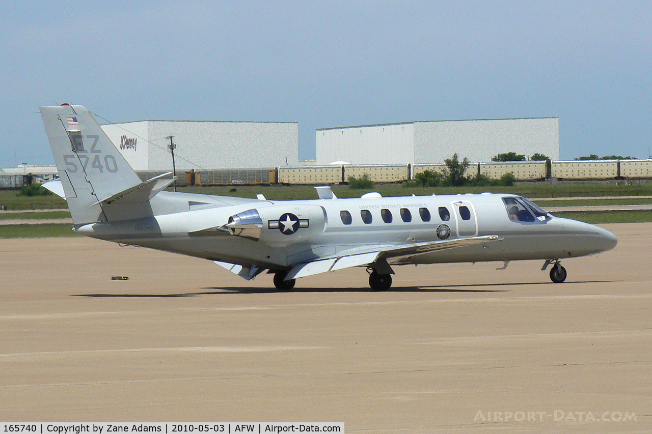 165740, 1999 Cessna UC-35C Citation Ultra C/N 560-0524, At Alliance Fort Worth