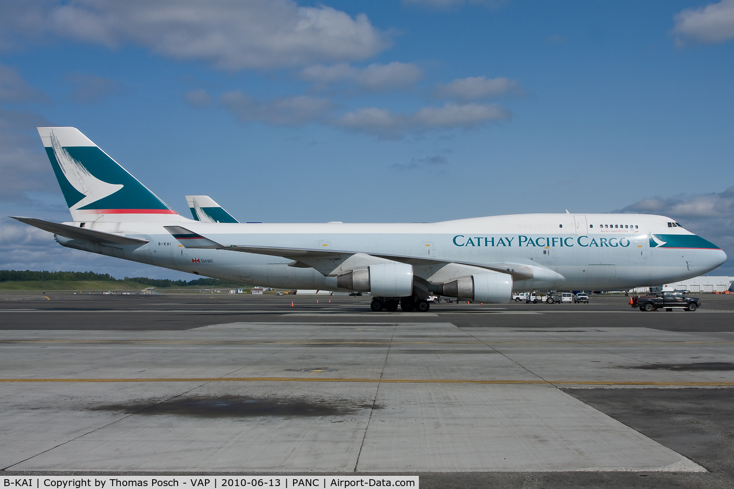 B-KAI, 1994 Boeing 747-412 C/N 27217, Cathay Pacific Airways