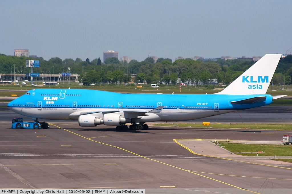 PH-BFY, 2002 Boeing 747-406BC C/N 30455, KLM Royal Dutch Airlines