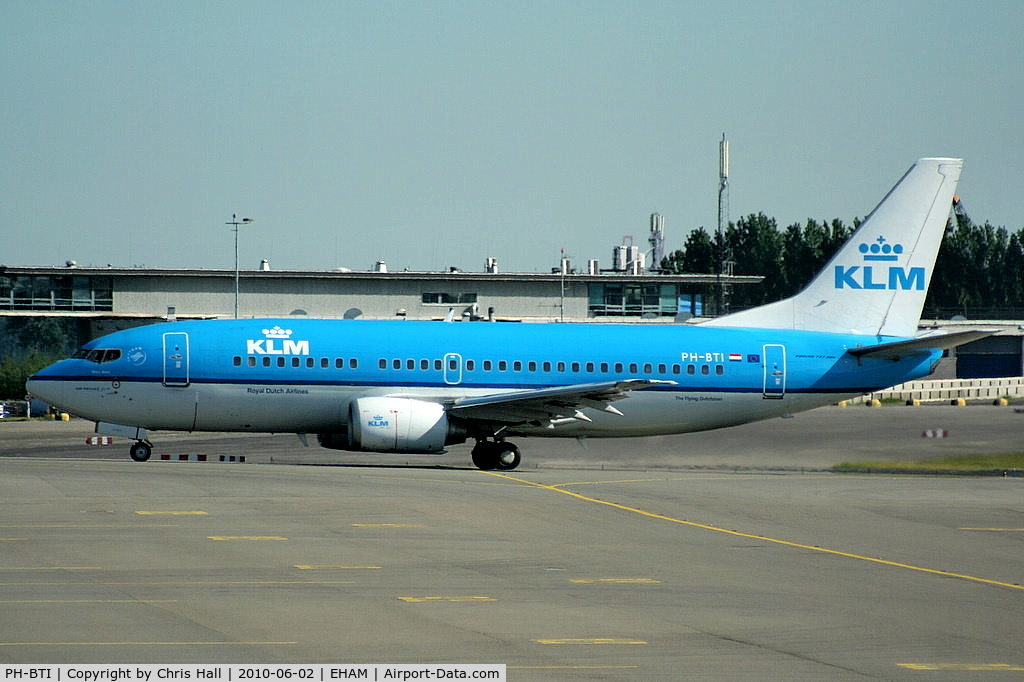 PH-BTI, 1997 Boeing 737-306 C/N 28720, KLM Royal Dutch Airlines