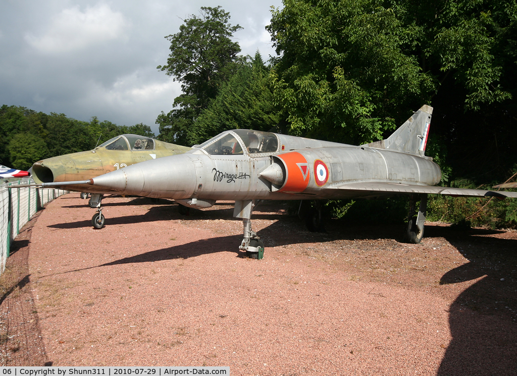 06, 1959 Dassault Mirage IIIA C/N 06, S/n 06 - Mirage IIIA prototype preserved inside Savigny-les-Beaune Museum...