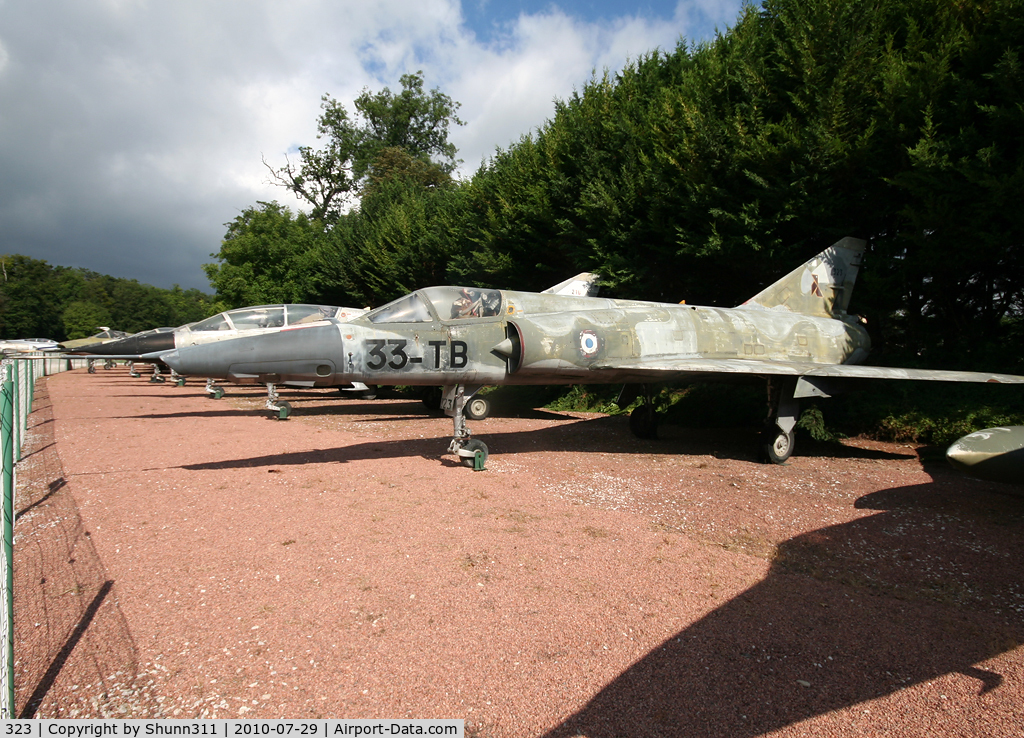323, Dassault Mirage IIIR C/N 323, S/n 323 - Mirage IIIR preserved inside Savigny-les-Beaune Museum...