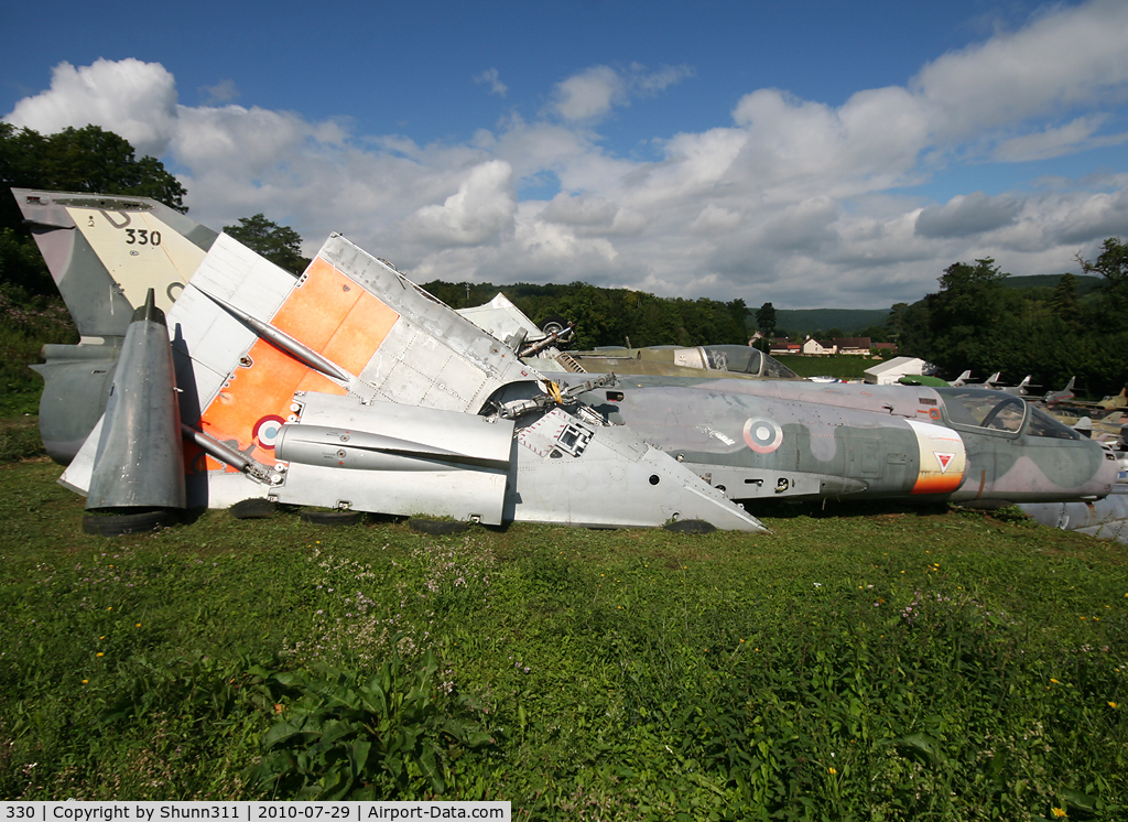 330, Dassault Mirage IIIR C/N 330, S/n 330 - Mirage IIIRD stored at Savigny-les-Beaune Museum...