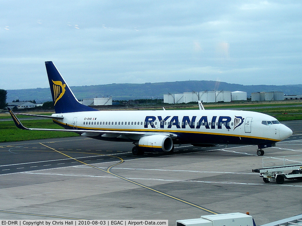 EI-DHR, 2005 Boeing 737-8AS C/N 33822, Ryanair