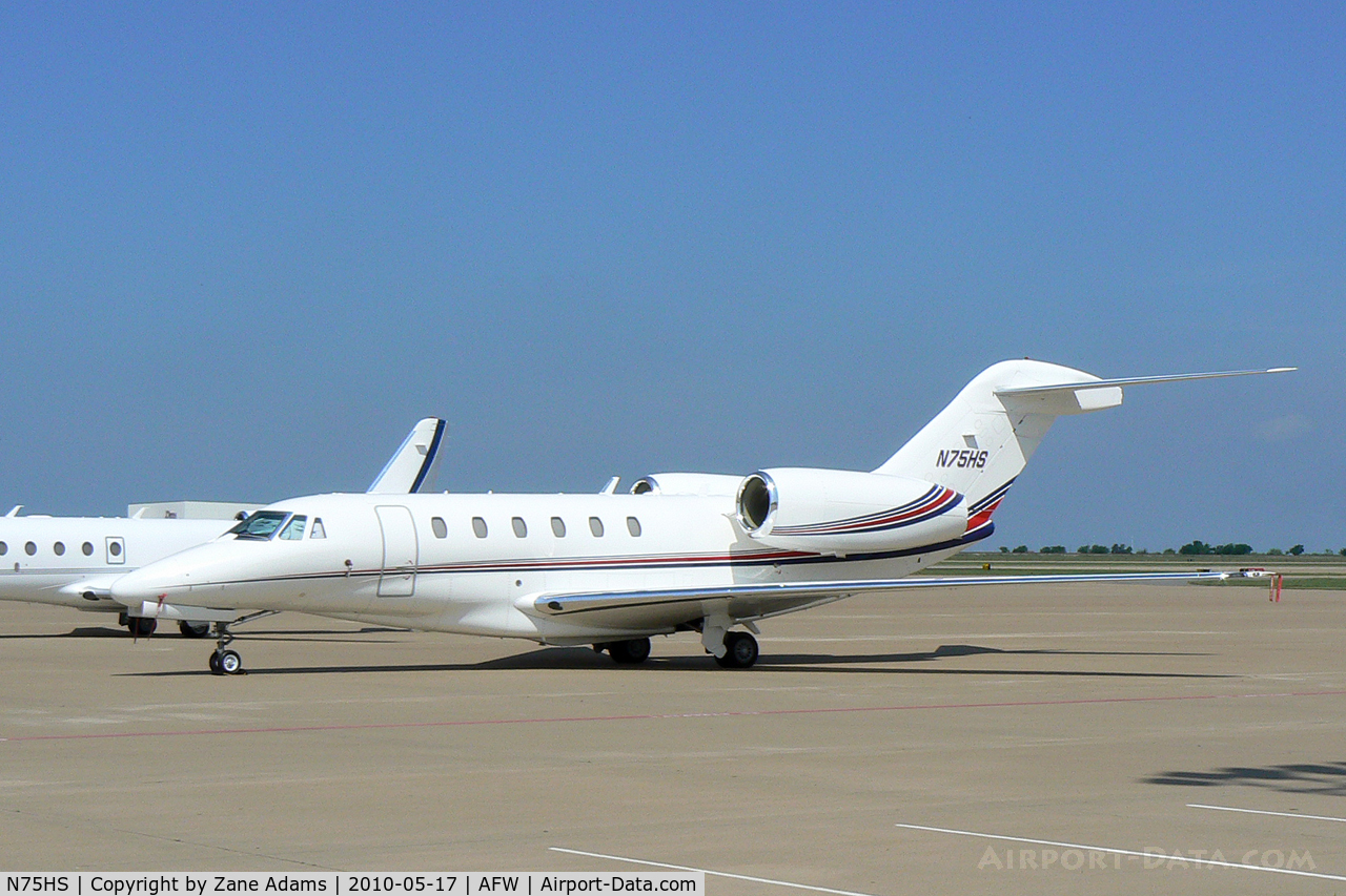 N75HS, 1998 Cessna 750 Citation X C/N 750-0037, At Alliance Airport, Fort Worth, TX