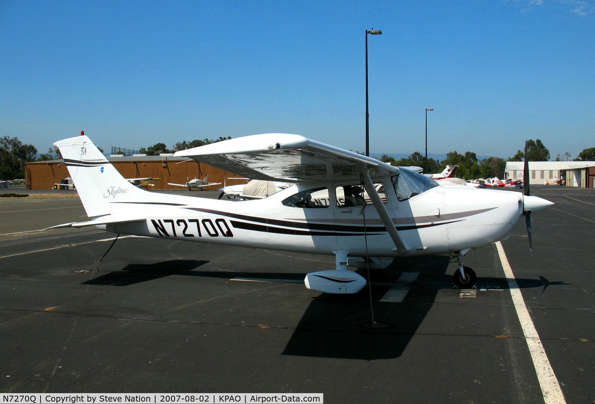 N7270Q, 1999 Cessna 182S Skylane C/N 18280484, Visiting from Illinois 1999 Cessna 182S