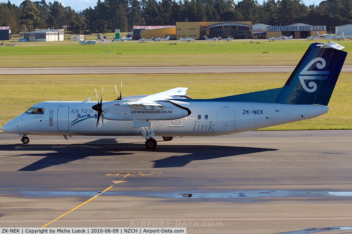 ZK-NEK, 2006 De Havilland Canada DHC-8-311 Dash 8 C/N 629, At Christchurch