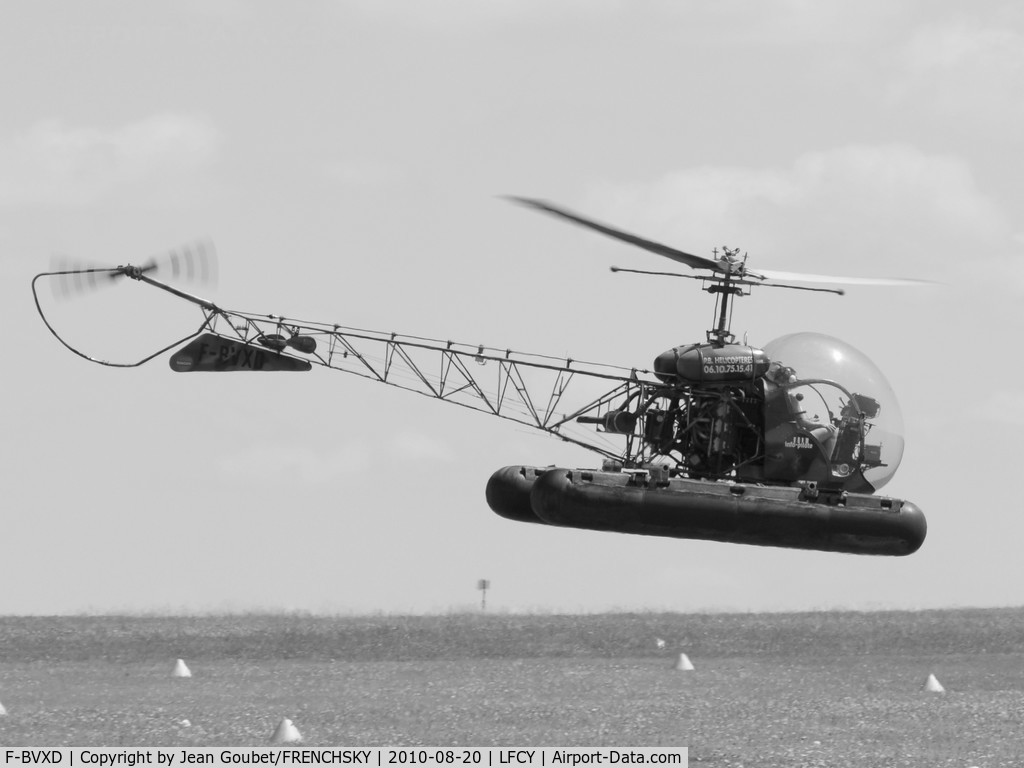 F-BVXD, Bell 47G-2 C/N 1458, au take off