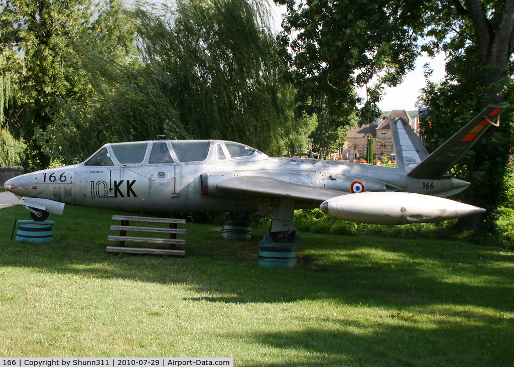 166, Fouga CM-170R Magister C/N 166, S/n 166 - French Air Force Fouga Magister preserved inside Savigny-les-Beaune Museum... Arrived in 2009 from a closed Museum at Seillans...