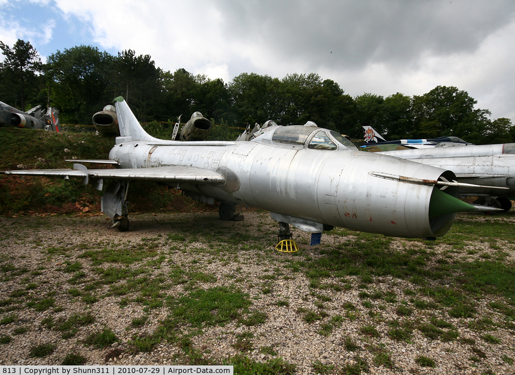 813, Sukhoi Su-7BKL C/N 7813, S/n 7813 - Poland Air Force Su-7KBL preserved inside Savigny-les-Beaune Museum...