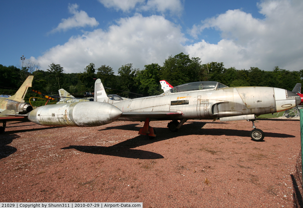 21029, Canadair T-33AN Silver Star 3 C/N T33-029, S/n 21029 - French Air Force T33AN preserved inside Savigny-les-Beaune Museum...